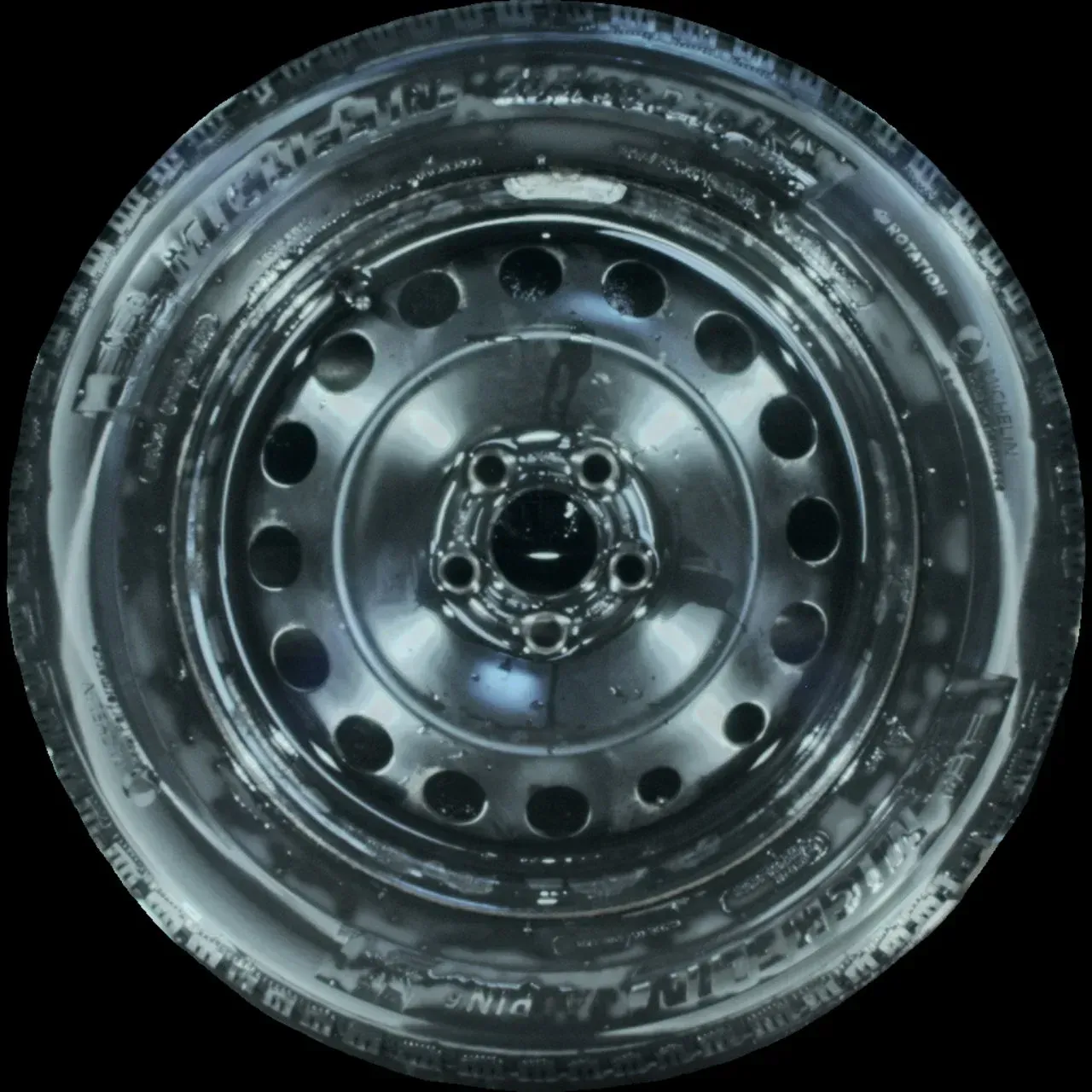 205/60 R16 96H WINTERREIFEN FORD TRANSIT 16 ZOLL STAHL KOMPLETTSATZ 4-5MM - Bild 1