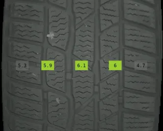215/60 R17 WINTERREIFEN MERCEDES GLA W156 17 ZOLL ALUFELGEN KOMPLETTSATZ - Bild 8