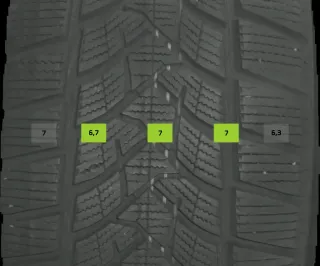 2x Winterreifen 235/55 R19 105V Dunlop Wintersport5 SUV DOT 2722 6-7mm - Bild 1