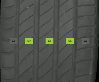 205/55 R17 91V SOMMERREIFEN SKODA OCTAVIA NX 17 ZOLL ALU KOMPLETTSATZ 4-5MM - Bild 5