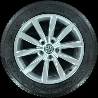 215/55 R17 94V WINTERREIFEN VW T-ROC 17 ZOLL ALUMINIUM KOMPLETTSATZ 5G0601025K - Bild 3