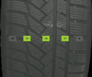 225/50 R17 98H WINTERREIFEN AUDI A5 8W 17 ZOLL ALU KOMPLETTSATZ 5-6MM - Bild 7