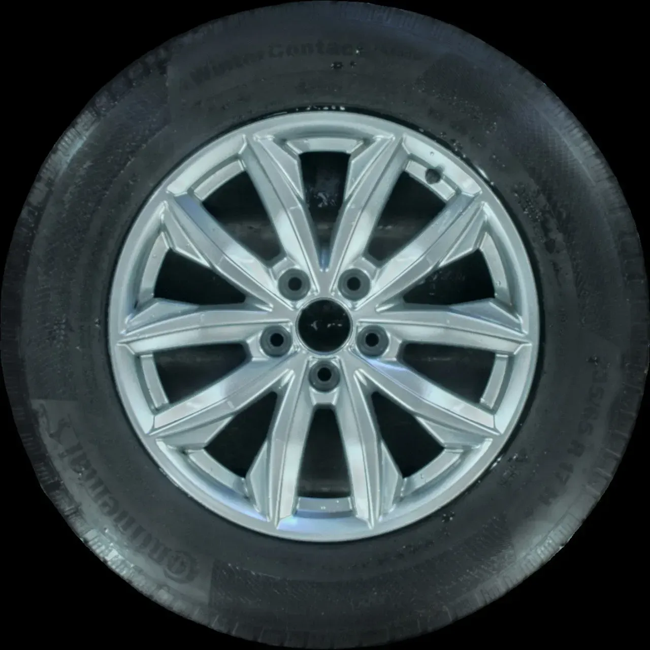 235/65 R17 104H WINTERREIFEN AUDI Q5 FY 17 ZOLL ALU KOMPLETTSATZ 80A601025J - Bild 1