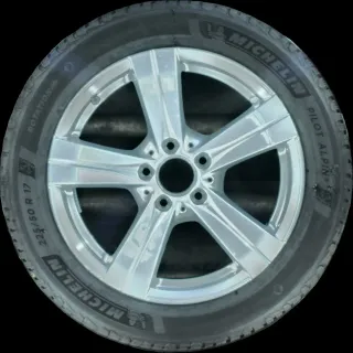 245/45 R17 98H WINTERREIFEN C-KLASSE W206 17 ZOLL ALUMINIUM KOMPLETTSATZ 4-5MM - Bild 2