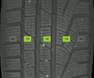 235/55 R18 104H WINTERREIFEN VW TIGUAN 5N 18 ZOLL ALU KOMPLETTSATZ 5NA601025AQ - Bild 6