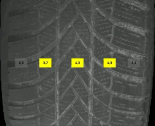 255/60 R18 WINTERREIFEN VW TOUAREG III CR 18 ZOLL ALU KOMPLETTSATZ 760071498 - Bild 8