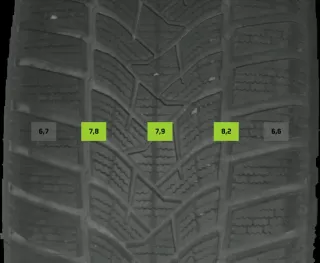 215/60 R16 95H WINTERREIFEN SKODA KAROQ NU7 16 ZOLL ALU KOMPLETTSATZ 7-8MM - Bild 8