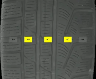 235/55 R18 104H WINTERREIFEN VW TIGUAN 5N (II) 18 ZOLL ALU KOMPLETTSATZ 4-7MM - Bild 8