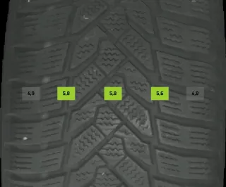205/55 R16 91H WINTERREIFEN VW GOLF 8 VIII 16 ZOLL STAHL KOMPLETTSATZ 5MM - Bild 6