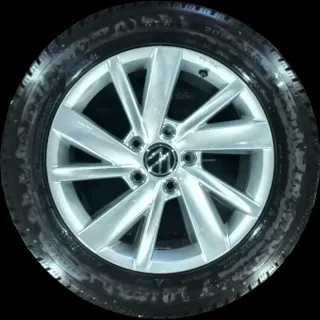 205/55 R16 91H WINTERREIFEN VW GOLF 8 VIII 16 ZOLL ALUMINIUM KOMPLETTSATZ 8MM - Bild 3
