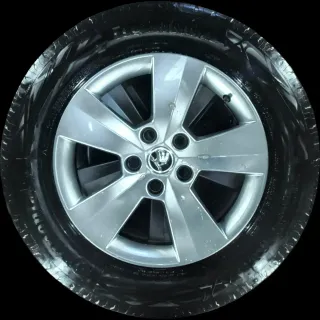 215/60 R16 95V SOMMERREIFEN SKODA SUPERB 3V 16 ZOLL ALU KOMPLETTSATZ 4.1 3.57 MM - Bild 2