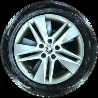 215/55 R16 98V WINTERREIFEN SKODAS SUPERB 3V 16 ZOLL ALUMINIUM KOMPLETTSATZ 7MM - Bild 4