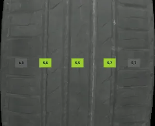 235/55 R17 103V SOMMERREIFEN FORD KUGA II DM2 17 ZOLL ALUMINIUM KOMPLETTSATZ 5MM - Bild 7