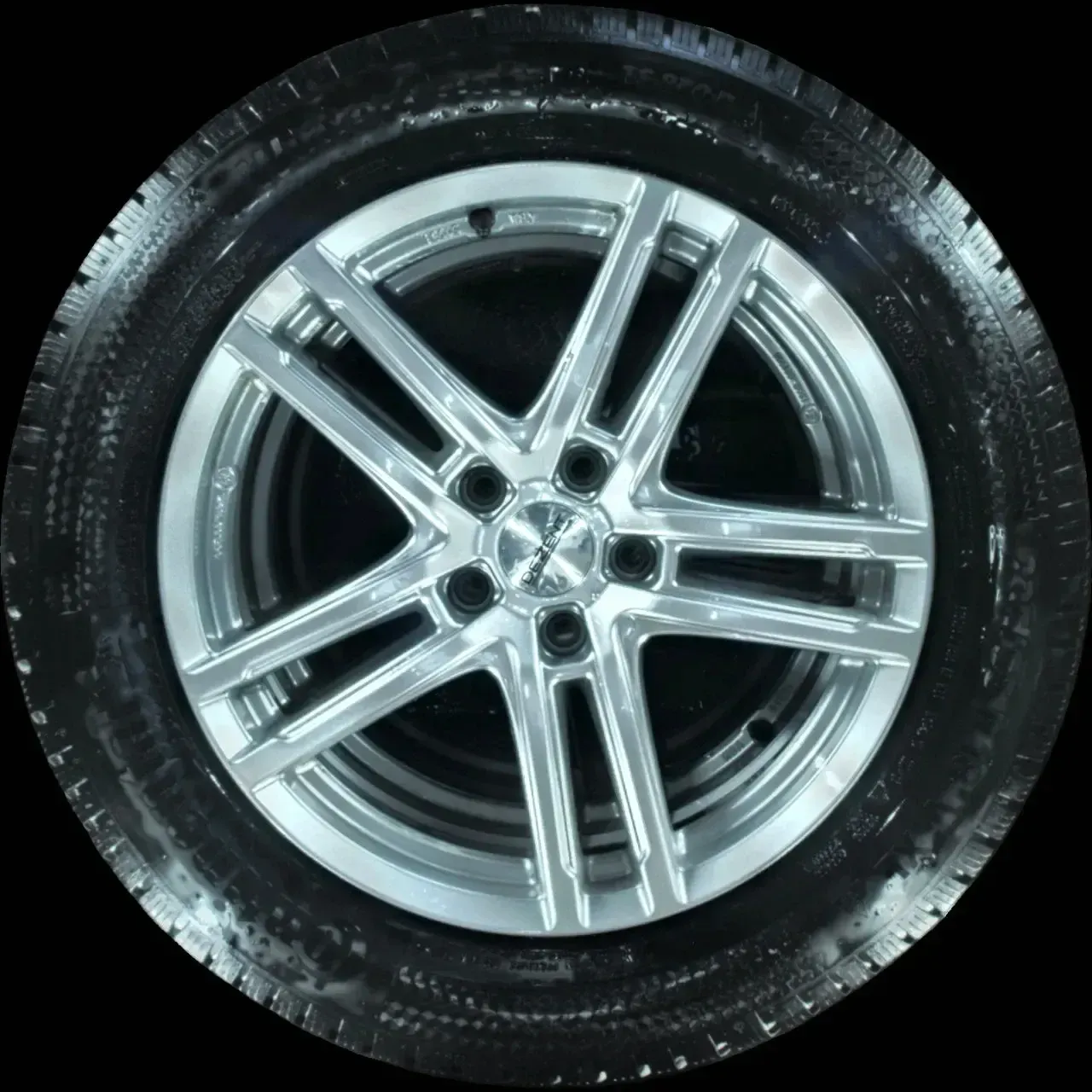 235/55 R18 104V WINTERREIFEN VW TIGUAN 5N (II) 18 ZOLL ALU KOMPLETTSATZ 7MM - Bild 1