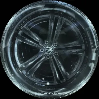 235/55 R18 104H WINTERREIFEN VW TIGUAN 5N (II) 18 ZOLL ALU KOMPLETTSATZ 4-7MM - Bild 2