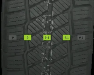 4x 205/65 R16 107T Winterreifen Goodride Sw612 8mm DOT 2225 - Bild 5