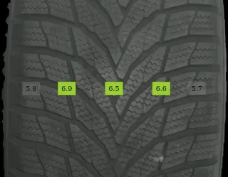 235/60 R17 WINTERREIFEN VOLVO XC40 17 ZOLL ALUFELGEN KOMPLETTSATZ 6MM - Bild 6