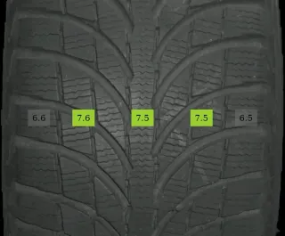 225/60 R17 WINTERREIFEN SKODA KODIAQ NS 17 ZOLL ALU KOMPLETTSATZ 4-7MM - Bild 5