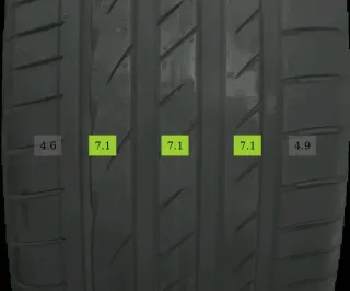 4x 245/45 R17 99Y Sommerreifen Laufenn S Fit EQ 6-7mm DOT 1218 - Bild 6