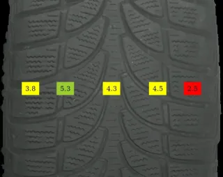 235/60 R18 WINTERREIFEN GLC W253 18 ZOLL ALUFELGEN KOMPLETTSATZ 4MM - Bild 7