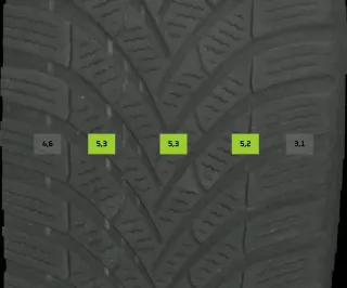 205/55 R16 91H WINTERREIFEN VW GOLF 8 VIII 16 ZOLL STAHL KOMPLETTSATZ 4MM - Bild 5