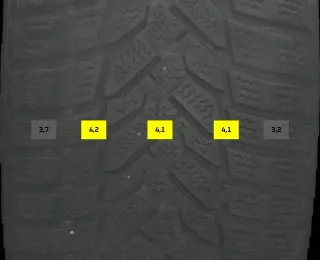 205/55 R16 91H WINTERREIFEN VW GOLF 8 VIII 16 ZOLL STAHL KOMPLETTSATZ 4-5MM - Bild 7