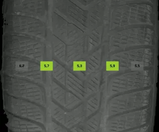 235/65 R17 104H WINTERREIFEN AUDI Q5 FY 17 ZOLL ALU KOMPLETTSATZ 5-7MM - Bild 6