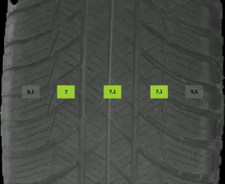 225/50 R17 98H WINTERREIFEN AUDI A4 8W B9 17 ZOLL ALU KOMPLETTSATZ 5-7MM - Bild 8