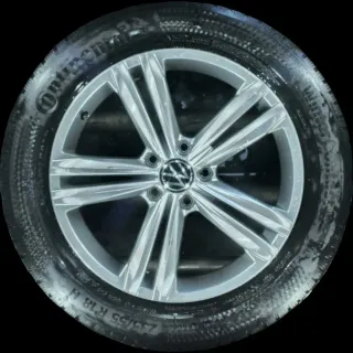 235/55 R18 100H WINTERREIFEN VW TIGUAN 5N (II) 18 ZOLL ALU KOMPLETTSATZ 4-6MM MM - Bild 4