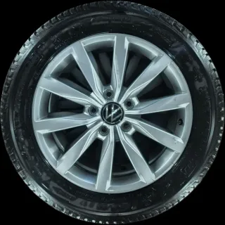 215/55 R17 94V WINTERREIFEN VW T-ROC A1 17 ZOLL ALU KOMPLETTSATZ 6-7MM - Bild 1
