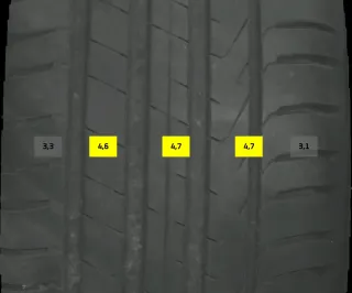 235/55 R19 101T SOMMERREIFEN VW ID.4 19 ZOLL STAHL KOMPLETTSATZ 4MM - Bild 5