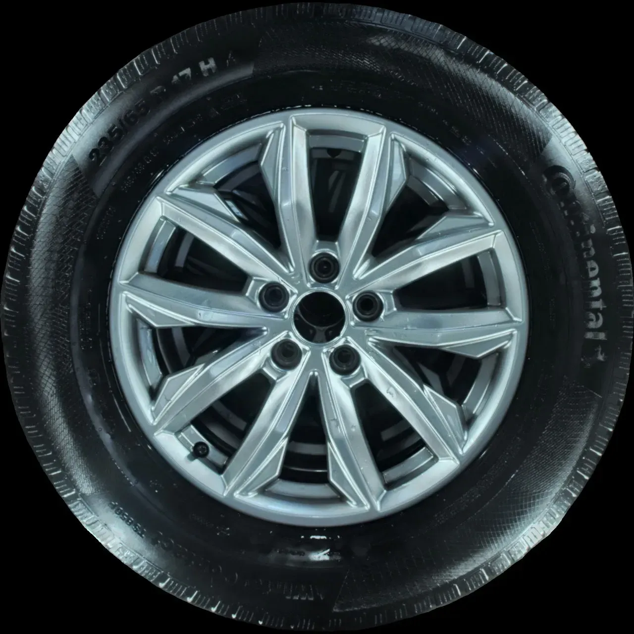 235/65 R17 104H WINTERREIFEN AUDI Q5 FY 17 ZOLL ALU KOMPLETTSATZ 80A601025J - Bild 1