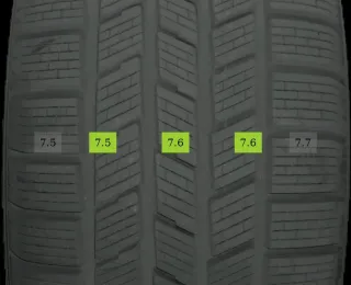 255/55 R18 WINTERREIFEN R-KLASSE W251 18 ZOLL ALUFELGEN KOMPLETTSATZ 5-7MM - Bild 5