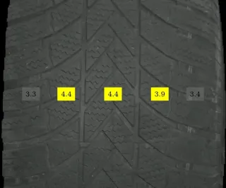 255/55 R19 111H WINTERREIFEN AUDI E-TRON 4KE 19 ZOLL ALU KOMPLETTSATZ 4KE601025L - Bild 5