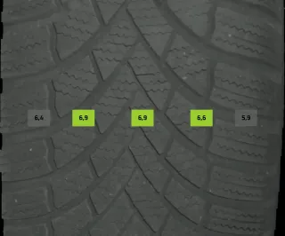 205/55 R17 95V WINTERREIFEN SKODA OCTAVIA NX 17 ZOLL ALU KOMPLETTSATZ 6-7MM - Bild 5