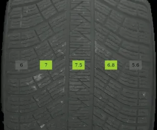 275/40 R20 106V WINTERREIFEN PORSCHE PANAMERA 20 ZOLL ALU KOMPLETTSATZ 6-7MM - Bild 5