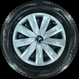 215/60 R16 95H WINTERREIFEN VW PASSAT 3C 16 ZOLL STAHL KOMPLETTSATZ 3Q0601027C - Bild 2