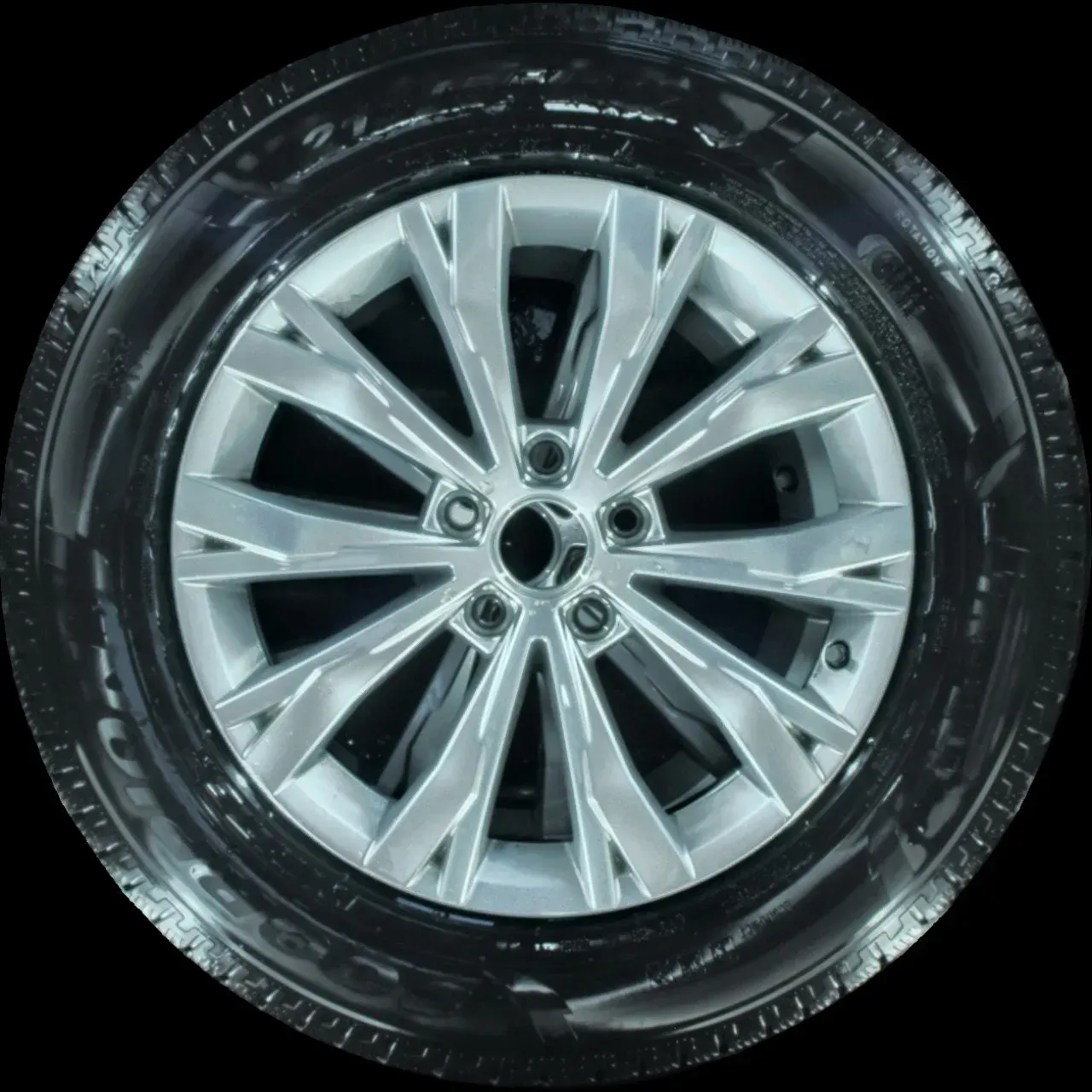 215/65 R17 99H WINTERREIFEN VW TIGUAN 5N (II) 17 ZOLL ALU KOMPLETTSATZ 5-6MM - Bild 1