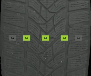 215/55 R17 98V WINTERREIFEN SKODA SUPERB 3V 17 ZOLL ALU KOMPLETTSATZ 5-6MM - Bild 8