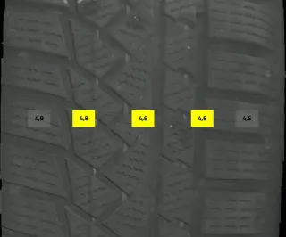 215/65 R17 99H WINTERREIFEN AUDI Q3 F3 17 ZOLL STAHL KOMPLETTSATZ 4-5MM - Bild 8