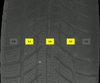 225/45 R17 94V WINTERREIFEN HONDA CIVIC FK2 17 ZOLL ALU KOMPLETTSATZ 4-6MM - Bild 8