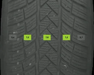 215/65 R17 99H WINTERREIFEN VW TIGUAN CT 17 ZOLL ALU KOMPLETTSATZ 6-7MM - Bild 6