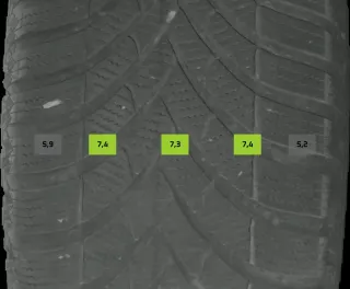 235/55 R18 104V WINTERREIFEN SEAT TARRACO 18 ZOLL ALU KOMPLETTSATZ 5-7MM - Bild 8