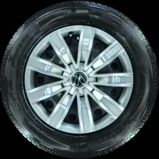 215/65 R17 99H WINTERREIFEN VW TIGUAN 5N (II) 17 ZOLL STAHL KOMPLETTSATZ 4-5MM - Bild 3