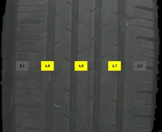 215/65 R17 99V SOMMERREIFEN AUDI Q3 F3 17 ZOLL ALU KOMPLETTSATZ 4-5MM - Bild 7