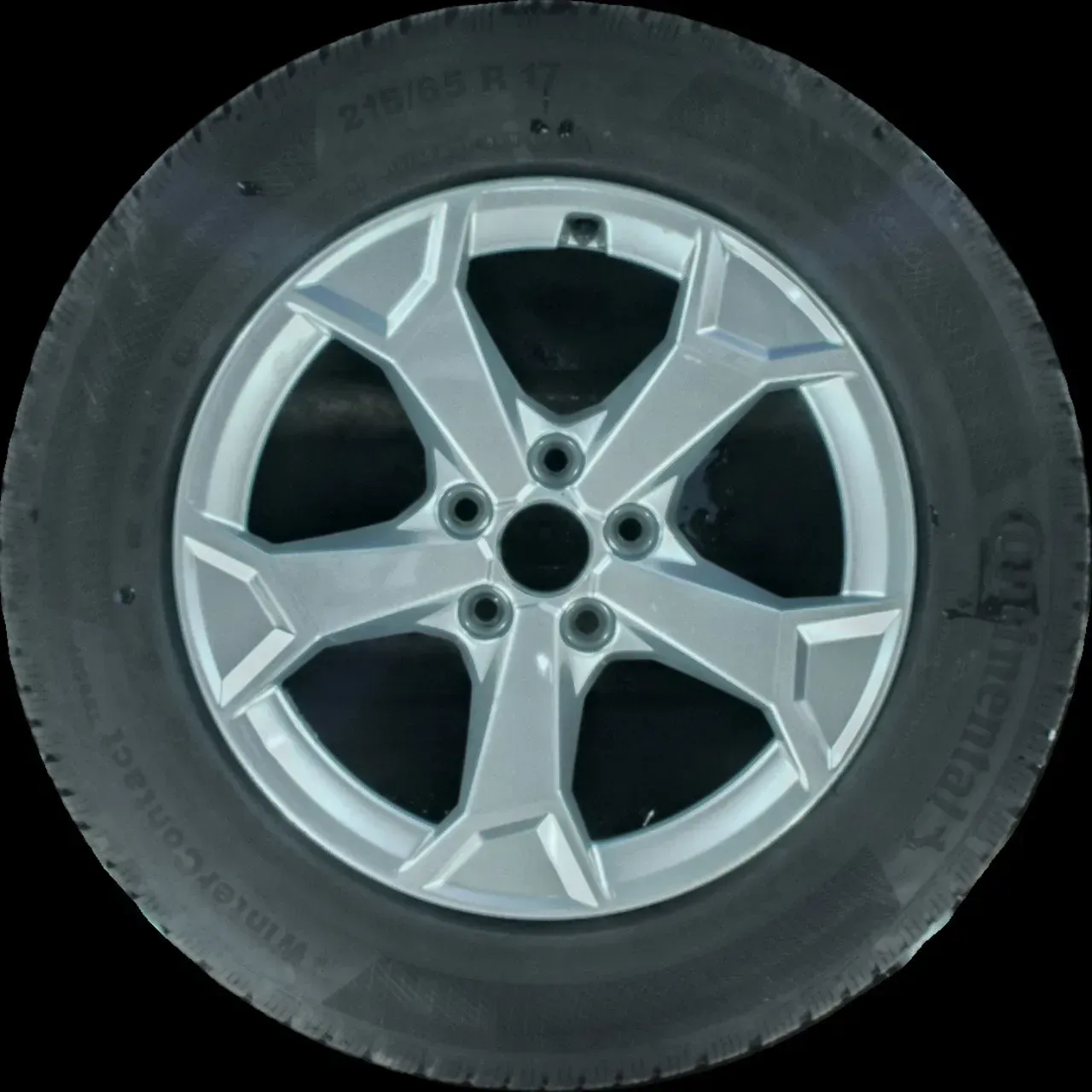 215/65 R17 99H WINTERREIFEN AUDI Q3 F3 17 ZOLL ALU KOMPLETTSATZ 5MM - Bild 1