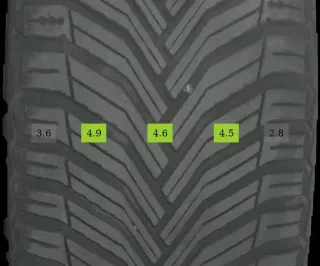 205/55 R17 MERCEDES  A-KLASSE W177 17 ZOLL ALUFELGEN KOMPLETTSATZ 4MM - Bild 6