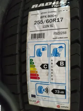 4x 255/60 R17 110V Sommerreifen Radar Sport Touring  7mm DOT 1220 - Bild 1