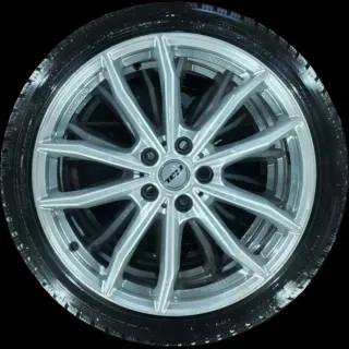 225/40 R19 93W WINTERREIFEN AUDI TT 8S 19 ZOLL ALU KOMPLETTSATZ 6-7MM - Bild 1