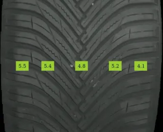 2x 255/35 R19 96W Ganzjahrreifen MAXXIS Prem. ALL SEASON 4mm DOT 3223 - Bild 1